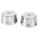 Juego de 2 Manerales Queen Grande Foset Cromo