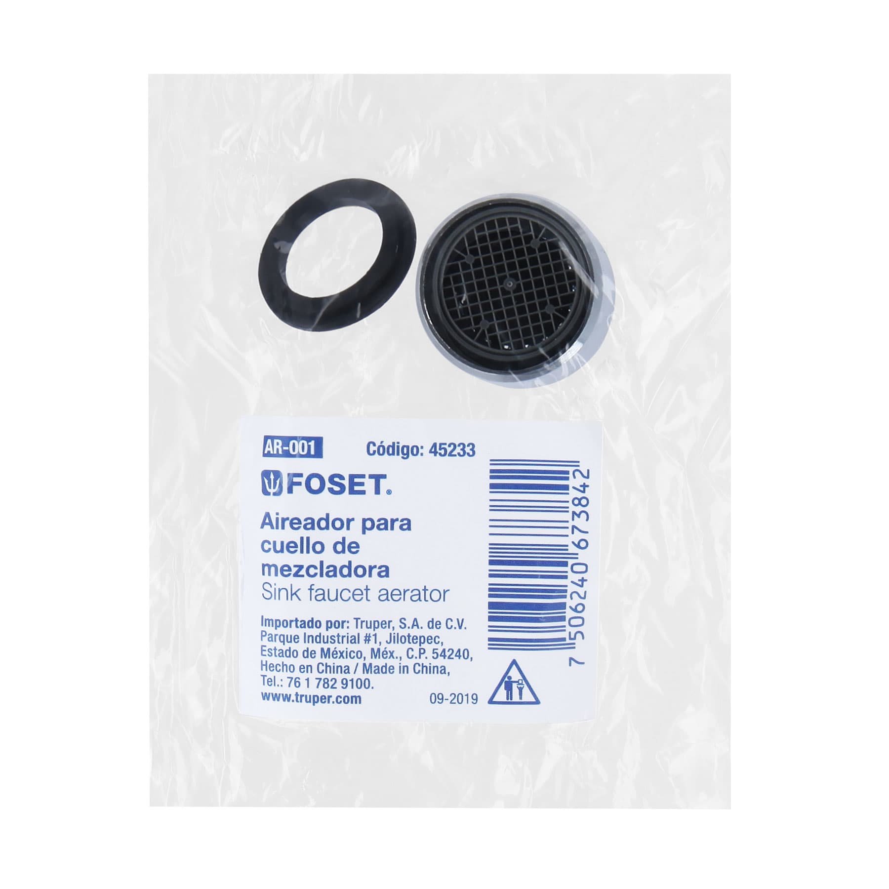 Aireador de Grifo Cuerda Interna para Cuello de Mezcladora Foset