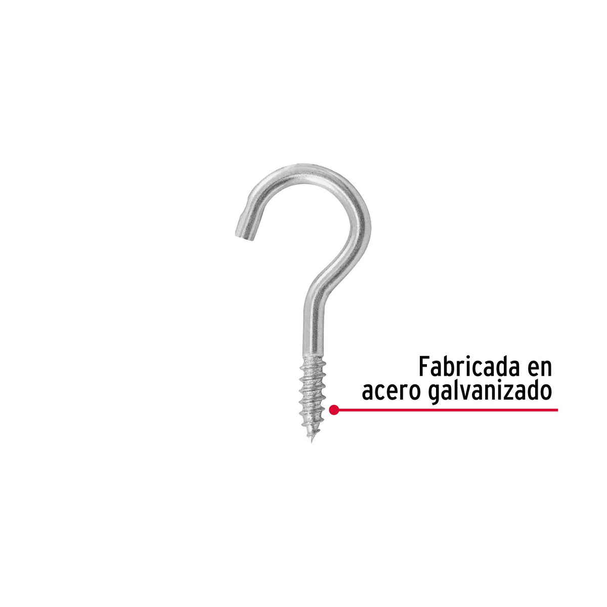 Armella Abierta 18 x 50 Fiero Bolsa 144 Piezas
