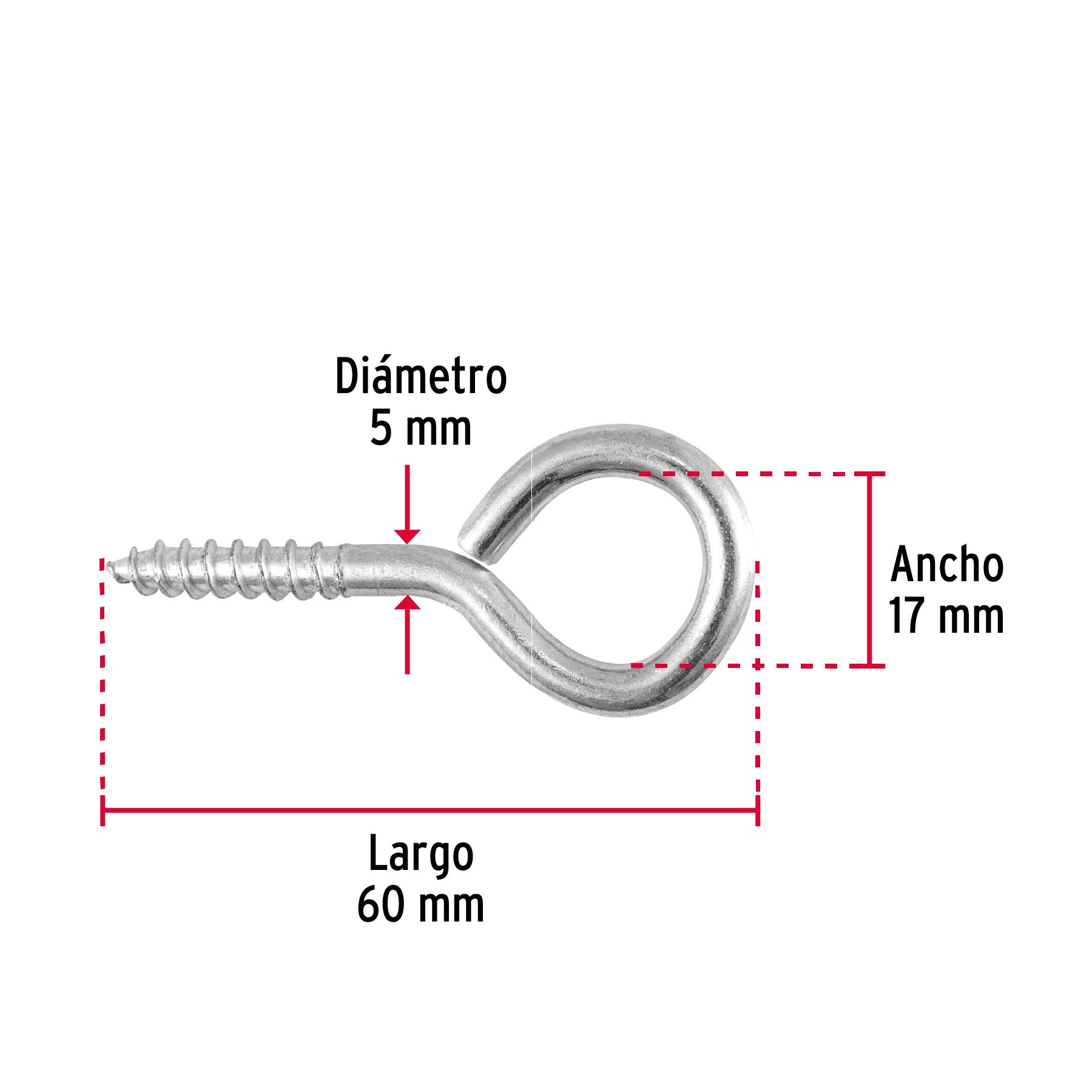 Blister con Armellas Cerradas 22 x 100 Fiero 2 Piezas