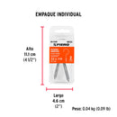 Blister con Armellas Abiertas 23 x 110 Fiero 2 Piezas