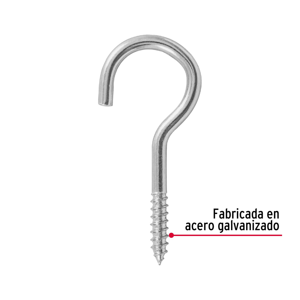 Armella Abierta 23 x 110 Fiero Bolsa 72 Piezas