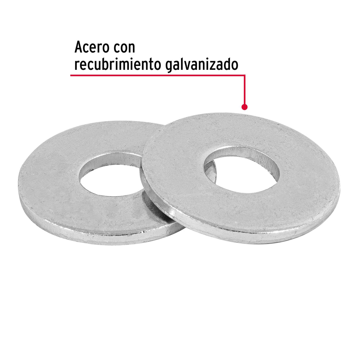 Rondana Plana 1/2" FIERO por Pieza