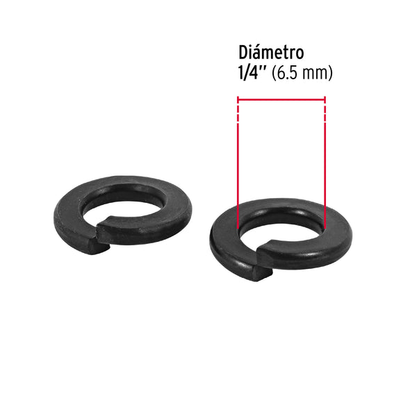 Rondana de Presion Fiero 1/4" (6 mm) por Pieza