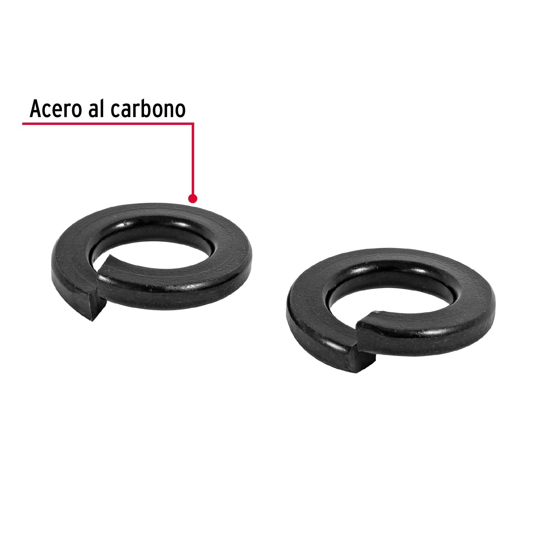 Rondana de Presion Fiero 3/8" (10 mm) Bolsa 150 Piezas