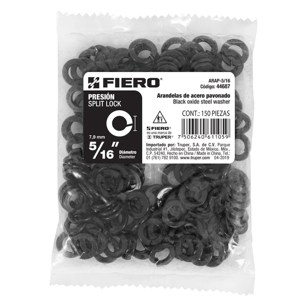 Rondana de Presion Fiero 5/16" (8 mm) Bolsa 150 Piezas