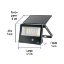 Luminario Solar LED 14 W con Sensor de Movimiento Volteck