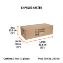 Aspersor Base Plástica 3 Brazos de Laton Truper