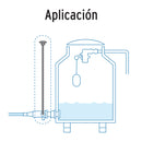 Jarro de Aire 1/2" x 140 cm para Tinaco FOSET