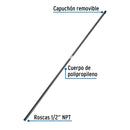 Jarro de Aire 1/2" x 140 cm para Tinaco FOSET