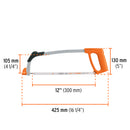 Arco para Segueta 12" Tubular de Acero Truper