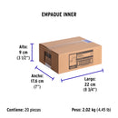 Abrazadera Uña Volteck  3/4" (19 mm) Bolsa 10 Piezas