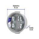 Base para Medidor de Luz 1 Fase 4 Terminales 100A 600V Volteck