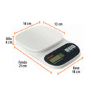Bascula Capacidad 5 Kg Digital para Cocina Truper