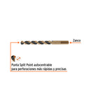 Broca de Acero M2 Alta Velocidad Truper 3/8"