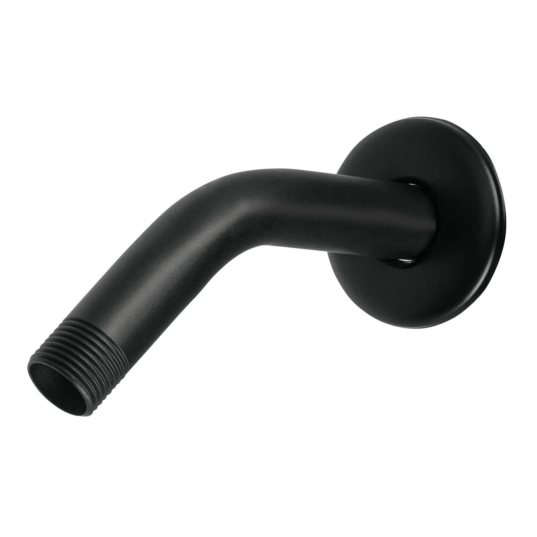 Brazo y Chapeton para Regadera Foset Negro Mate