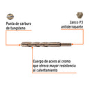 Broca para Concreto Truper 5/8" X  6"