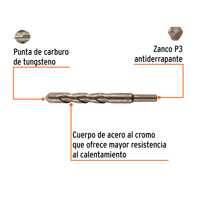 Broca para Concreto Truper 5/8" X  6"