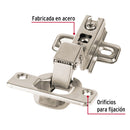Bisagra Bidimensional Cobertura Interna 110° Hermex