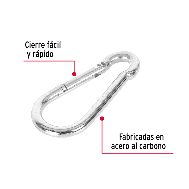 Bandola Mosqueton de Acero Fiero 1/2" (13 mm)