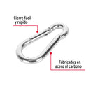Bandola Mosqueton de Acero Fiero 3/8" (9.5 mm)