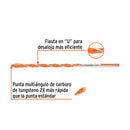 Broca Multimaterial 1/4" x 6" Truper