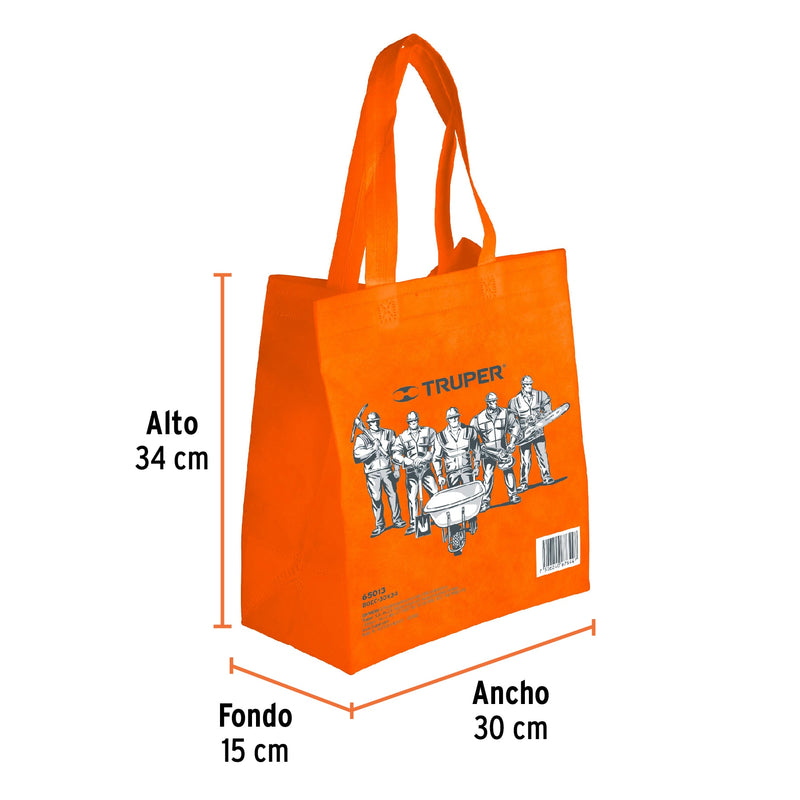 Bolsa Ecologica Naranja Mediana Truper