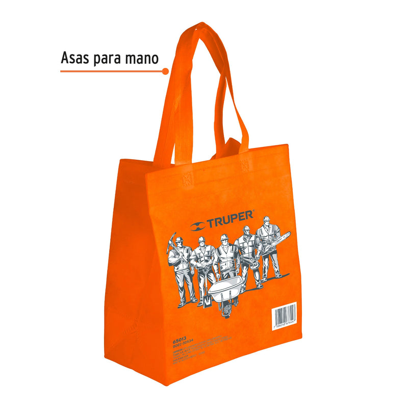Bolsa Ecologica Naranja Mediana Truper