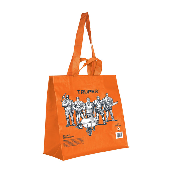 Bolsa Ecologica Naranja 40 x 40 Truper