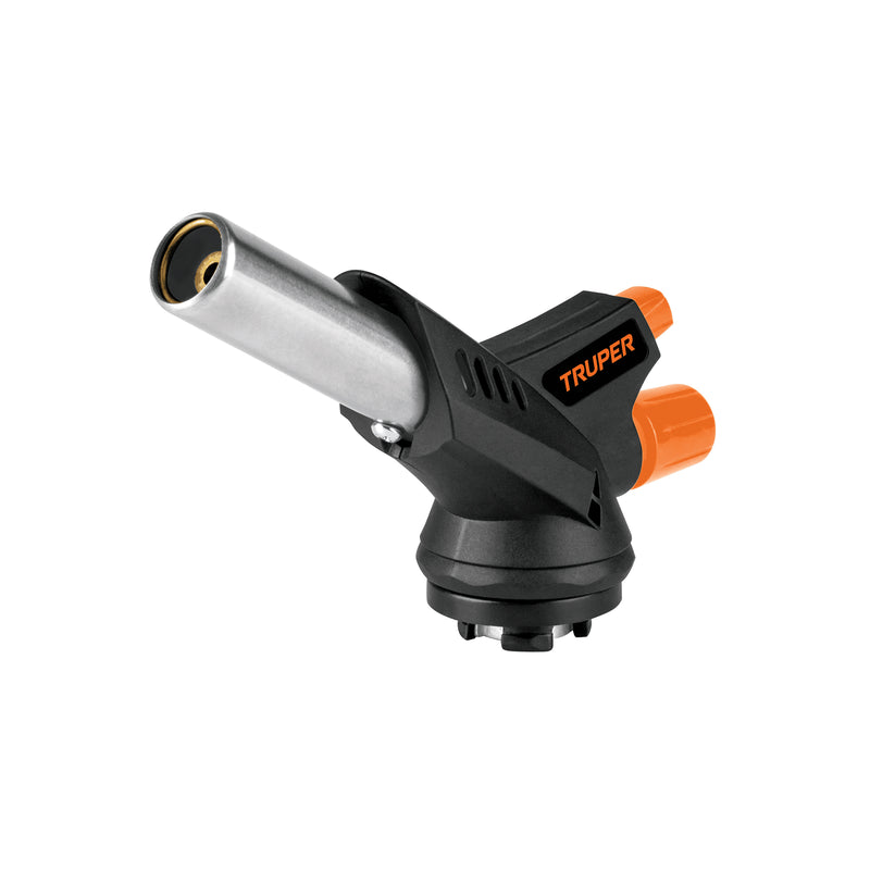 Soplete para Lata 1/4 de Vuelta Encendido Electronico de Plastico Truper