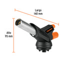 Soplete para Lata 1/4 de Vuelta Encendido Electronico de Plastico Truper