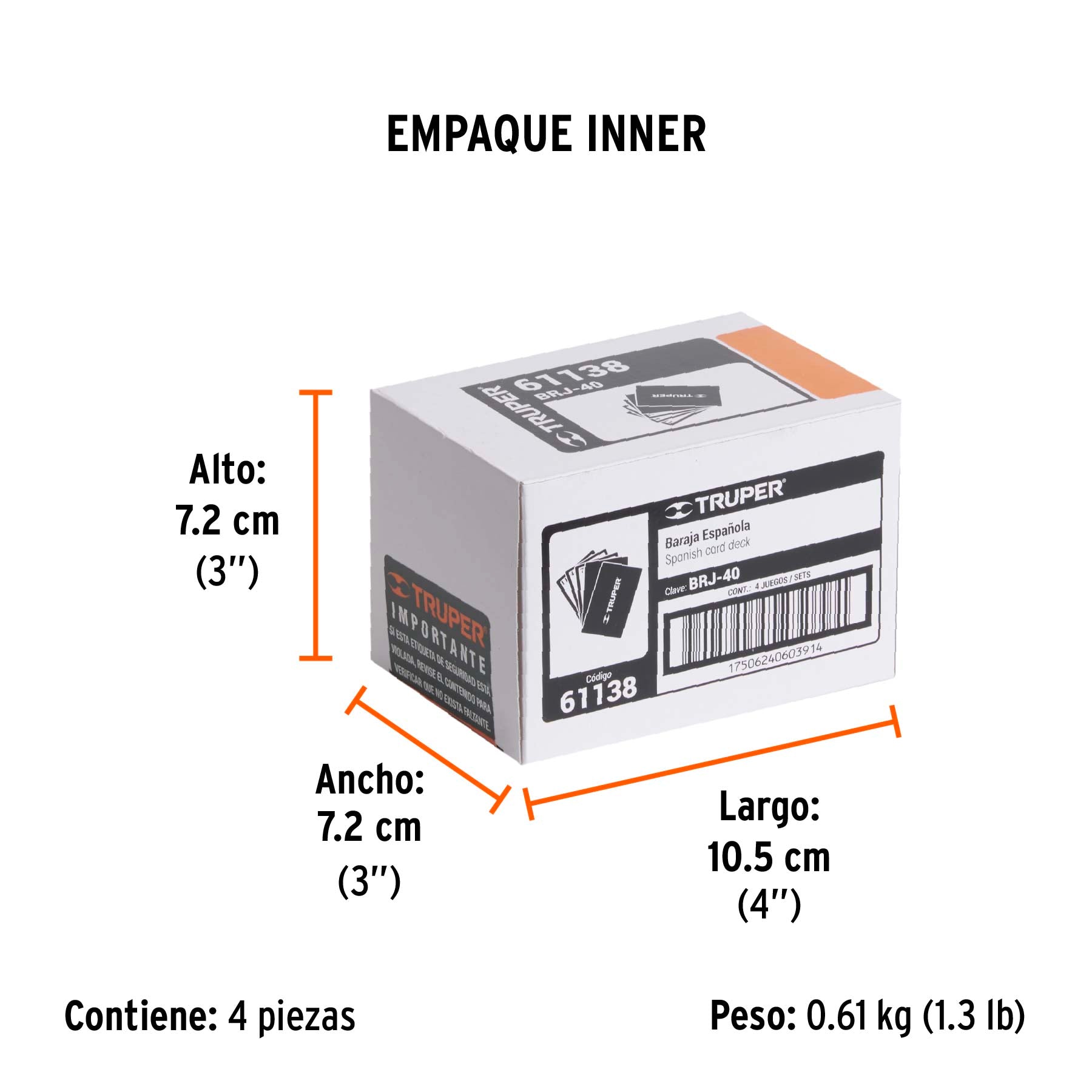 Baraja Española de 40 Cartas TRUPER