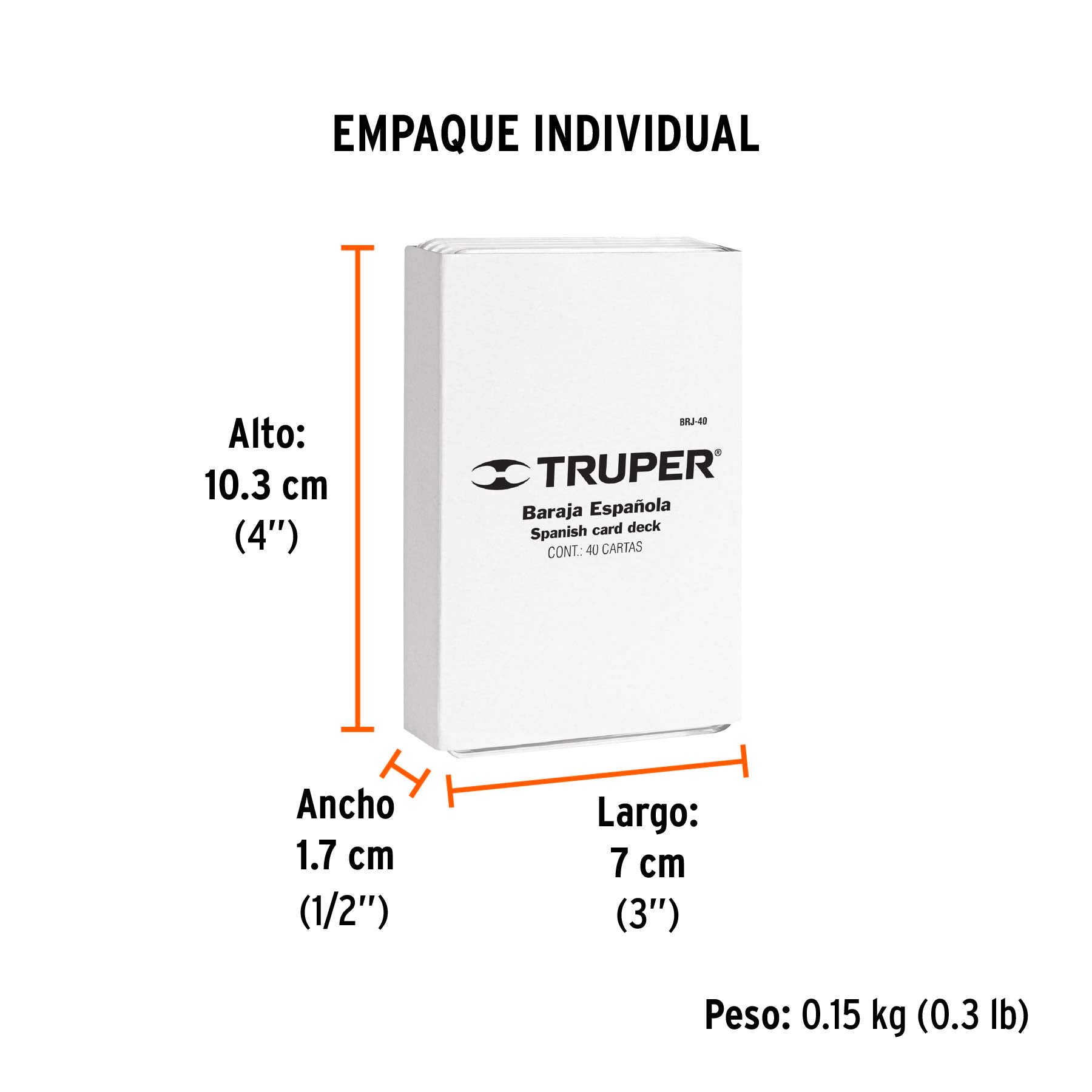 Baraja Española de 40 Cartas TRUPER