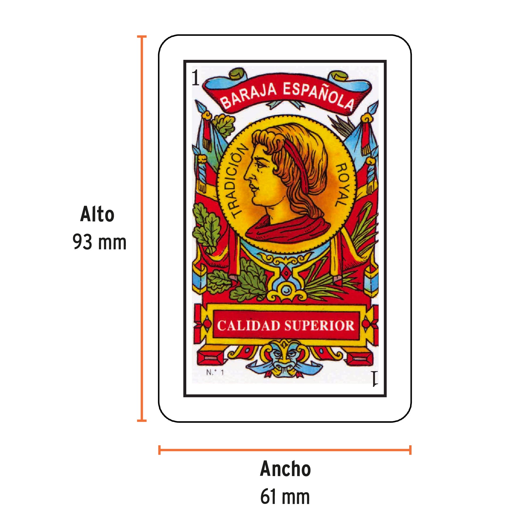 Baraja Española de 40 Cartas TRUPER
