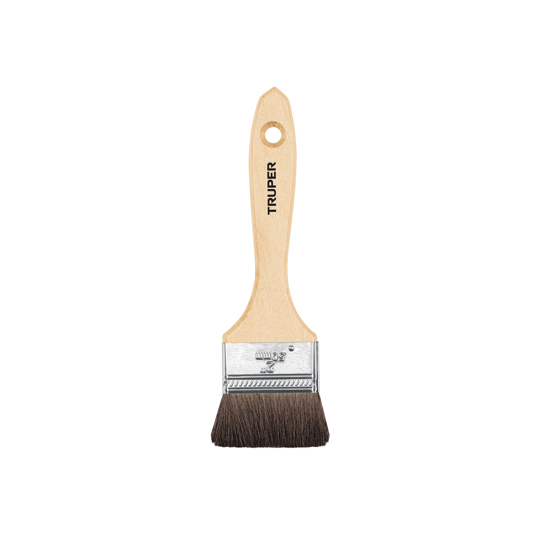 Brocha Pelo de Camello Mango Madera Truper  50 mm (2")