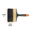Brocha Profesional Mango de Plastico Truper 150 mm (6")
