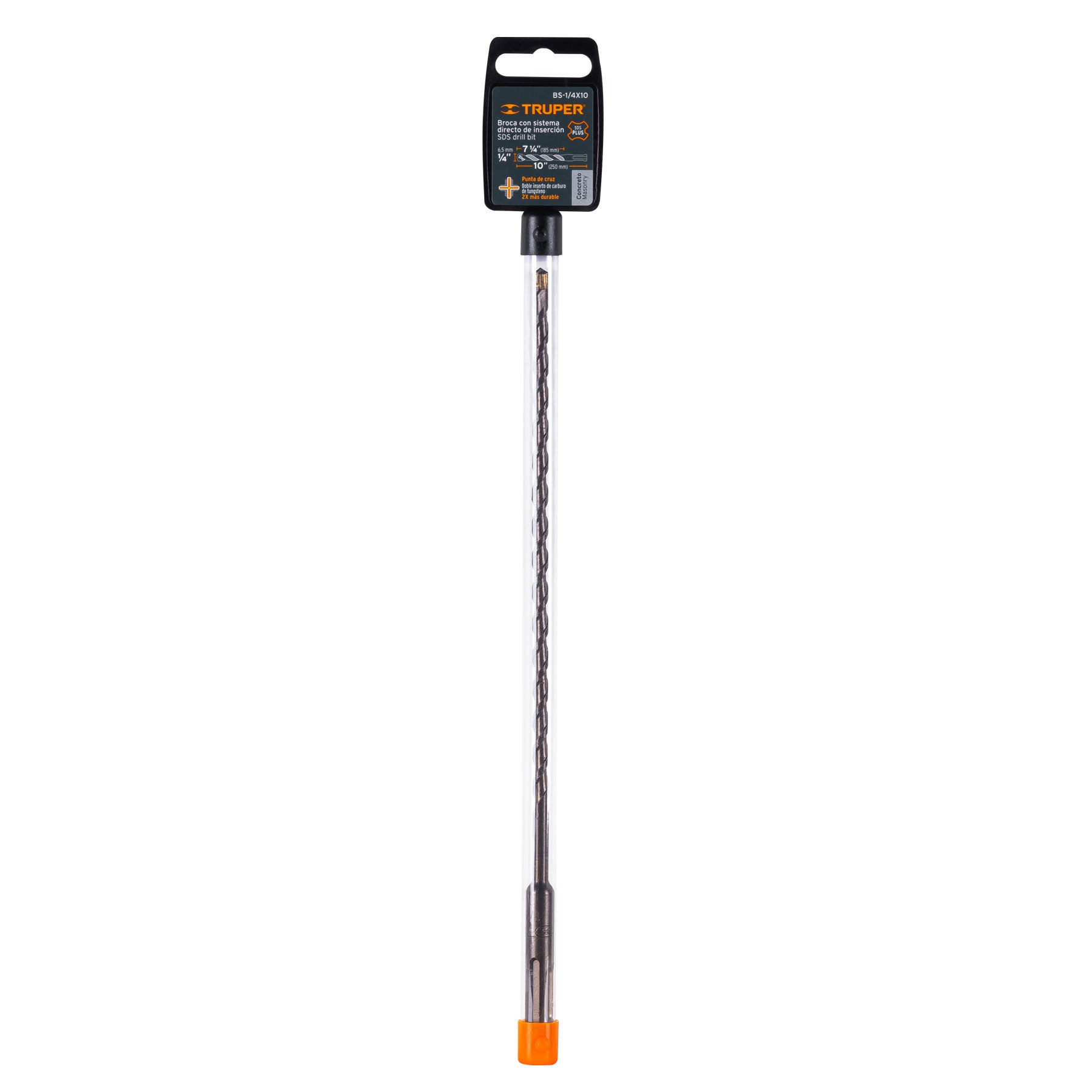 Broca para Concreto SDS Plus Truper 1/4" X 10"