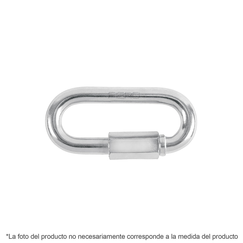 Bandola de Acero con Seguro Fiero 1/4" (6.5 mm)