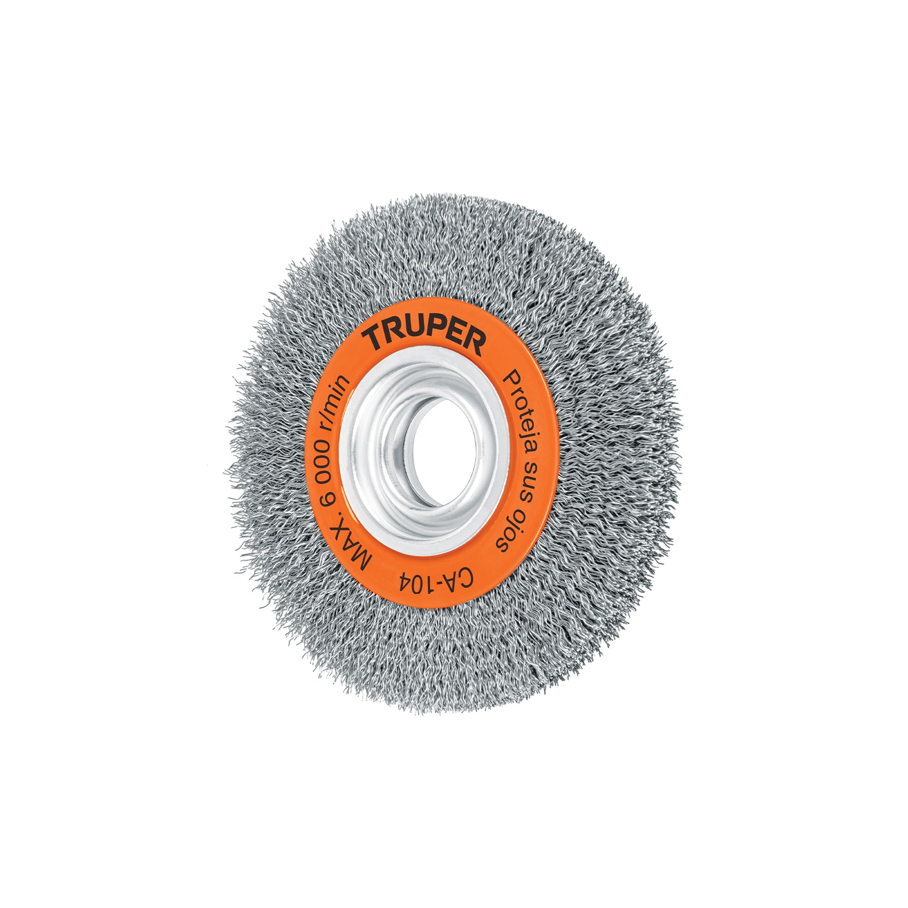 Carda de Alambre Ondulado para Esmeril 6" X 3/4" Truper