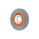 Carda de Alambre Ondulado para Esmeril 6" X 3/4" Truper