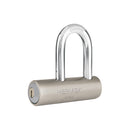 Candado de Acero 109 mm Llave de Puntos Gancho Largo Hermex