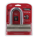 Candado de Acero 109 mm Llave de Puntos Gancho Largo Hermex