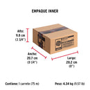 Cable de Acero Recubierto PVC 7x7 Fiero 1/8" Carrete 75 Metros