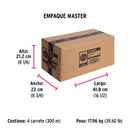 Cable de Acero Recubierto PVC 7x7 Fiero 1/8" Carrete 75 Metros