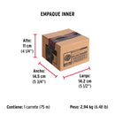 Cable de Acero 7x7 Hilos Fiero 1/8" Carrete 75 Metros