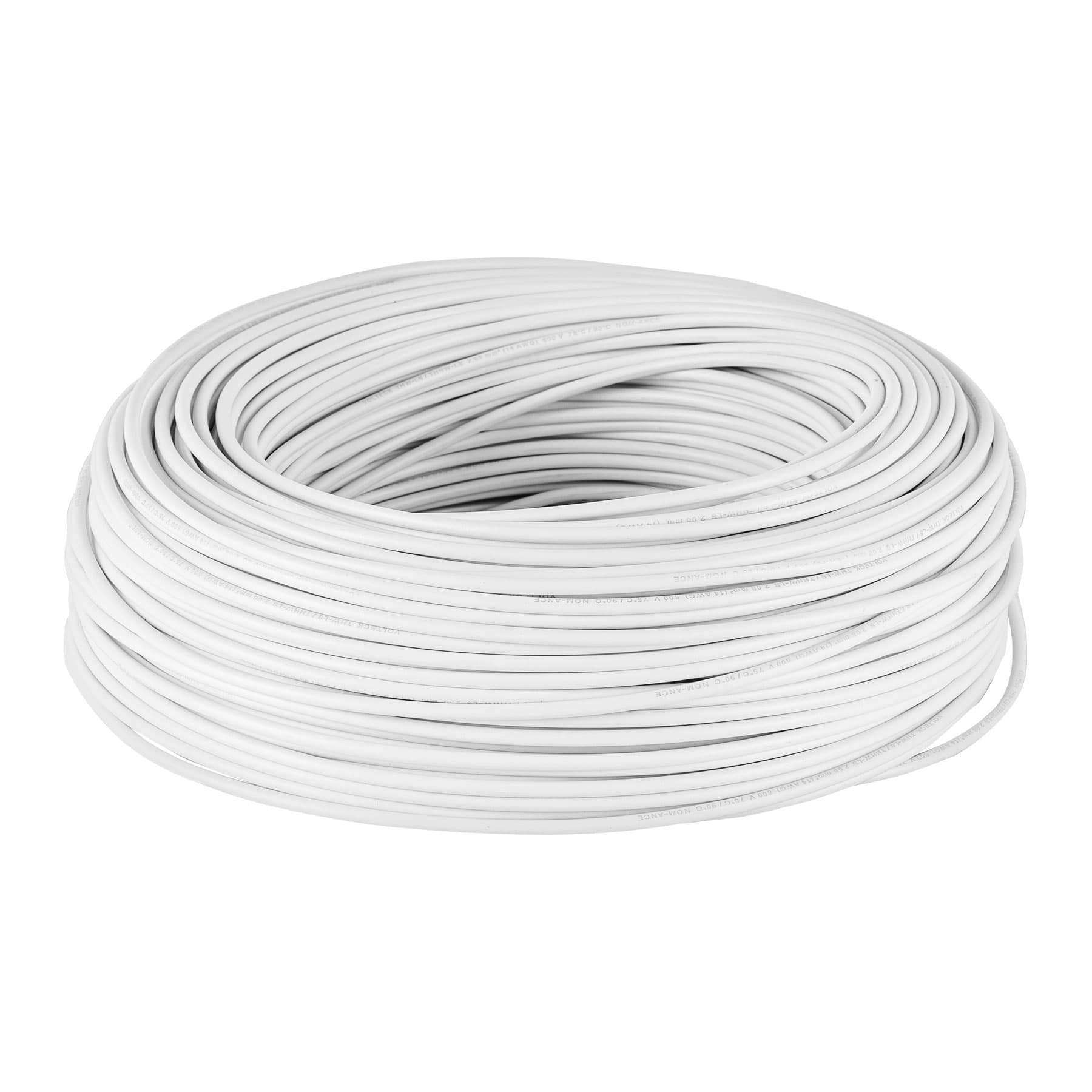 Cable THHW-LS 14 AWG Volteck Blanco por Metro