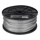 Cable de Acero 7x7 Hilos Fiero 3/16" Carrete 75 Metros