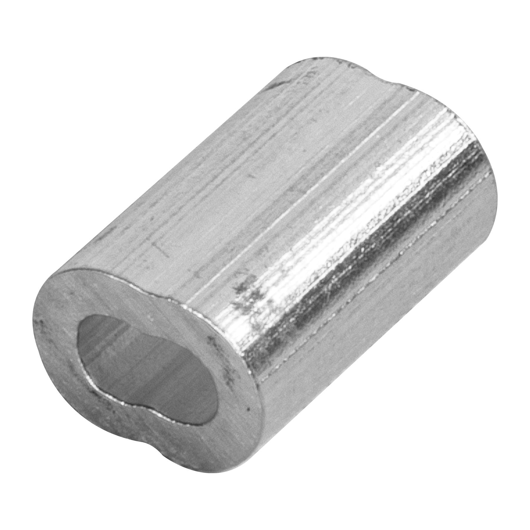 Casquillos Dobles de Aluminio para Cable de Acero Fiero 1/16" (1.5 mm) por Pieza