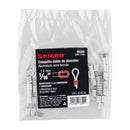 Casquillos dobles de Aluminio para Cable de Acero Fiero 1/16" (1.5 mm)