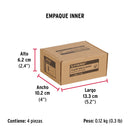 Casquillos Dobles de Aluminio para Cable de Acero Fiero 1/16" (1.5 mm) Bolsa 50 Piezas